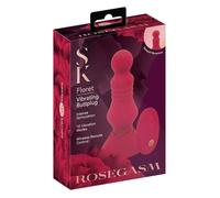 Secret Kisses Remote Vibrating Floret Bolas Anales Red 13 Cm