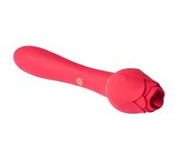 Secret Kisses Rosegasm Lingo Dual Vibe Vibradores Red 21 Cm