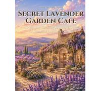 Secret Lavender Garden Cafe: A Relaxing Coloring Journey Through a Beautiful Lavender Garden (COZY CAFE COLLECTION)
