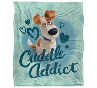 Secret Life of Pets Cuddle Addict Silky Touch Super Soft Throw Blanket 152 X 127 Cm