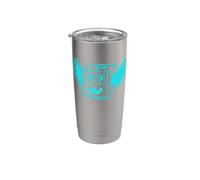 Secret Lucky Block - Italiano Brainrot Gaming Slang Meme Cian Vaso térmico de acero inoxidable de doble pared