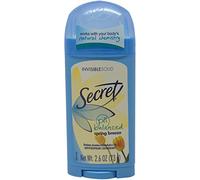 Secret Original Spring Breeze Scent Women's Invisible Solid Ph Balanced Antiperspirant & Deodorant 2.6 Oz by Secret (Paquete de 6)