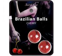Secret Play Brazilian Balls Lubricantes Aroma Cereza
