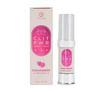 Secretplay Bálsamo para clítoris Clit Pwr Vibrador líquido con efecto calor Fresa 15 ml