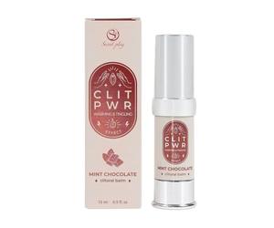 SECRET PLAY - Gel Orgásmico Clit Pwr Vibrador Líquido con Efecto Calor | Bálsamo Estimulante para Clítoris | Sensación Vibratoria y Calor Intenso | Sabor Menta Chocolate | 15 ml