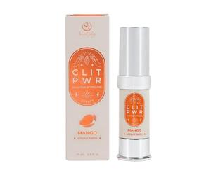 SECRET PLAY - Gel Orgásmico Clit Pwr Vibrador Líquido con Efecto Calor | Bálsamo Estimulante para Clítoris | Sensación Vibratoria y Calor Intenso | Sabor Mango | 15 ml