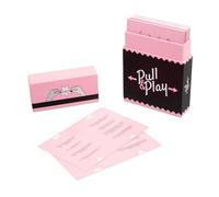 SECRET PLAY - Juego de Cartas para Parejas Pull & Play | 100 Pruebas Eróticas Divididas para Dos | Juego de Comunicación Silenciosa y Sensual | Diversión y Chispa para Cualquier Pareja