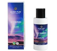 SECRET PLAY - Lubricante Orgánico en Gel Íntimo Híbrido | Lubricación Prolongada a Base de Agua y Aceite | Suave, Vegano y Dermatológicamente Testado | Híbrido Aloe Vera | 100 ml