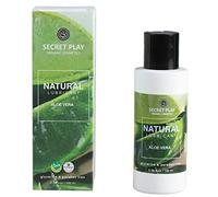 SECRET PLAY - Lubricante Orgánico en Gel Íntimo Natural | Hidratación Suave y Duradera | Compatible con Preservativos y Juguetes | Fórmula Vegana y Respetuosa | Natural Aloe Vera | 100 ml