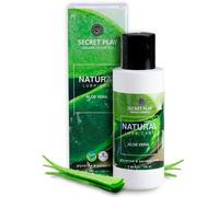 SECRET PLAY - Lubricante Orgánico en Gel Íntimo Natural | Hidratación Suave y Duradera | Compatible con Preservativos y Juguetes | Fórmula Vegana y Respetuosa | Natural Aloe Vera | 100 ml