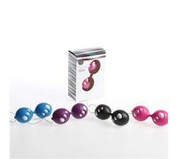 Secret Play S050, Bolas Secretas con modelo Óvalo, Azul (Azul/Blanco), 3.5 cm, 109 gr