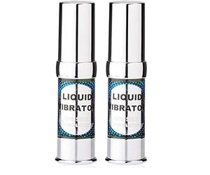 Secret Play S323, Vibrador Liquido, 15 ml (Paquete de 2)