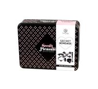 Secret Play S391, Pack de 8 pizas, Negro
