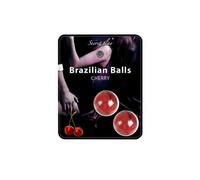 Secretplay Bolas brasileñas Aroma cereza Pack 2 8 g