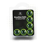 SECRETPLAY Set 6 Brazilian Balls - Sensación Vibrante Para Hidratación Natural