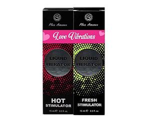 Secret Play Vibrador Liquido Love Vibrations - Pack de 2