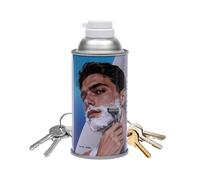 Secret Safe - Lata De Crema De Afeitar Da Forma A Un Contenedor De Seguridad | Ćaja Fuerte Discreta | Material De Hierro, 76g, Peso, 16x7cm, Tamaño, Tarro Simulado, Organizador De Llaves De Repuesto,
