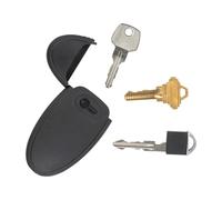 Secret Safe - Portable Car Key Shape Hidden Container Magnetic Mini Storage Box Discreet Jewelry Safe Pill Holder Waterproof Key Box For Travel Home Security