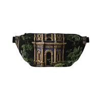 Secret Sanctuary - Riñonera cruzada ligera de gran capacidad para deportes al aire libre, viajes, compras