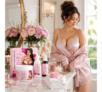 Secret Solutions Breast Enhancement Cream | Firming & Moisturizing Body Cream for Bust Area | Smooth Skin Care Formula | Premium Quality | External Use Only | 150g