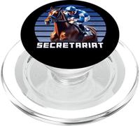 Secretaría Caballo, Carreras de Caballos, del Mar, Camisa Santa Anita PopSockets PopGrip para MagSafe