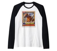 Secretaría Caballos, Carreras de Caballos, Santa Anita, del Mar, Caballos Camiseta Manga Raglan