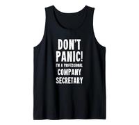 Secretario de la Empresa Camiseta sin Mangas
