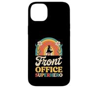 Secretario de Recepción Superhéroe Heroico Soporte Administrativo Divertido Carcasa para iPhone 14 Plus