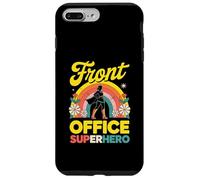 Secretario de Recepción Superhéroe Heroico Soporte Administrativo Divertido Carcasa para iPhone 7 Plus/8 Plus