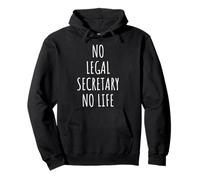 Secretario Jurídico Hombres Mujeres Oficina Jurídica Administración Secretario del Tribunal Legal Sudadera con Capucha