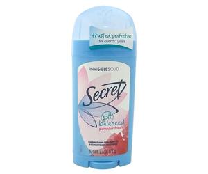 Secreto Original anti-Perspirant/desodorante Invisible pack 6, sólido, polvo fresco, 2.6 oz