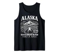 Secretos de Alaska Denali bajo el Misterio de la pirámide Negra del Pico Camiseta sin Mangas