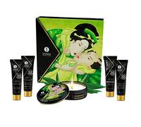 Secretos de una Geisha Aroma Te Verde - Kit Viaje Masaje Erótico by Shunga
