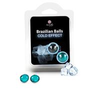 SECRETPLAY BRAZILIAN BALLS EFECTO FRIO 2 UNIDADES