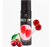 Secretplay Lubricante íntimo comestible en gel Sabor Piruleta de Cereza Sweet Love 60 ml