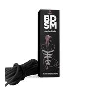 Cuerda Bondage Negra de algodón Secret Play