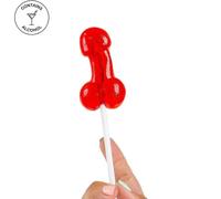SECRETPLAY Piruleta Gominola Con Sabor Daiquiri De Fresa - 100 Por Ciento Comestible Para Una Experiencia Divertida