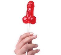 SECRETPLAY Piruleta gominola sabor fresa - forma de pene