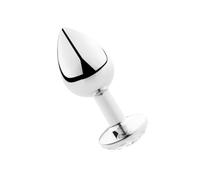 Plug metálico L transparente