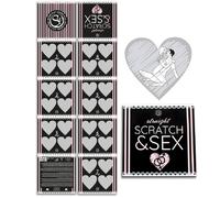 SECRETPLAY Scratch & Sex - Juego de tarjetas raspables para parejas (Edición Hetero)
