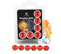 Secret Play Set 6 Brazilian Balls Efecto Frio & Calor 200 g