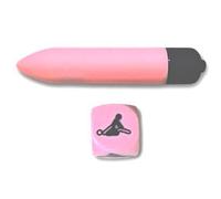 Secretplay Kit Sensual Feelings - Bala vibradora y dados de posturas 150 g Rosa