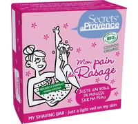 Secrets de Provence Pastilla Jabón Bio para Afeitado Mujeres - 90 g Secrets de Provence