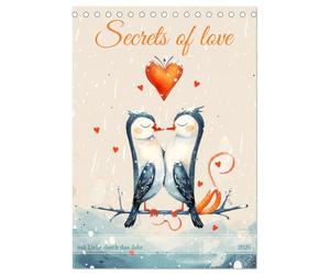 Secrets of love - mit Liebe durch das Jahr (Tischkalender 2026 DIN A5 hoch), CALVENDO Monatskalender: Entfache Liebe: 12 Bildtipps für ewige Zweisamkeit!