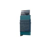 Secrid Flexwallet Estuche para tarjetas de crédito Protección RFID 10 cm azul petróleo