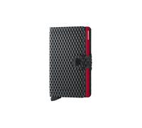 Secrid Miniwallet Estuche para tarjetas de crédito de cuero RFID 6 cm black-red (MCu-Black-Red)