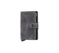 SECRID Billetera - Miniwallet Vintage Mini Gris Negro gris