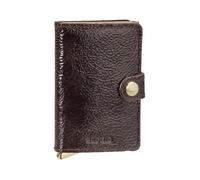 Secrid Billetera premium de naplak 10 cm - caoba +