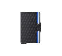 SECRID Billetera - Twinwallet Optical Twin Titanium Blue azul oscuro