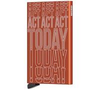 Secrid Cardprotect Cardprotect Laser Act Today 10 cm - Naranja